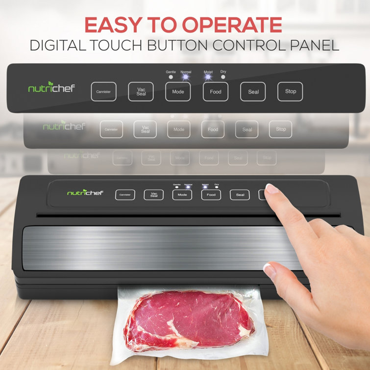 NutriChef Automatic Food Vacuum Sealer & Reviews Wayfair Canada